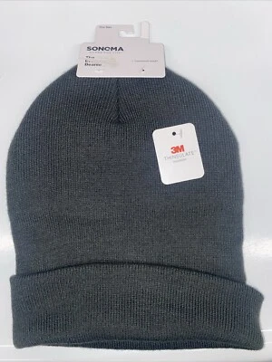 Sonoma The Everyday Beanie Hat 3M Thinsulate Grey NEW