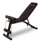 6 levels Weight Bench Adjustable FID Fitness Flat Incline Gym Home Steel Frame