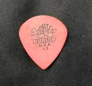 Dunlop Guitar Pick .50mm Red Tortex Jazz L3 Sharp Super Light (Single - 1) NEW