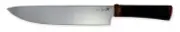 Ontario Knives Agilite Chef 2520 14C28N Steel Amber Black