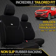 Holden Colorado 7 / Trailblazer Neoprene 2x Front Seat Covers (Available)