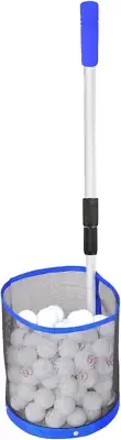Adjustable Ping Pong Ball Picker Portable Table Tennis Retriever Multiple Ball C