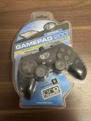 Dual Force 2 Microcon Controller For PlayStation 2 PS2 Black Gamepad 0E