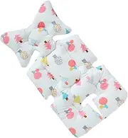 SWOOMEY Breathable Cartoon Stroller Cushion Double Sided Seat Mat Comfortable Support for Prams and Highchairs Essential Protector for Comfort