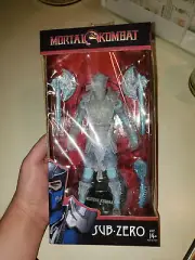 Sub-Zero GameStop Exclusive Ice Clone Variant Mortal Kombat McFarlane sun faded