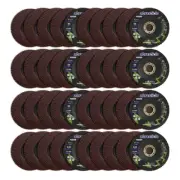 40 Pack 4 1/2 Inch Flap Discs Angle Grinder Sanding Discs Assorted 40/60/