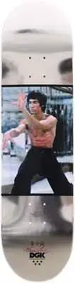 DGK Skateboard Deck Bruce Lee Like Echo Foil 8.25" board Limited edition RARE
