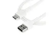 1m StarTech Heavy Duty USB-A to USB-C 2.0 Cable White