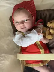 Masha and the bear costume for newborn baby