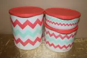 New UNIQUE Tupperware Set of 3 Charlie Brown Containers