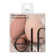 E.L.F. Total Sponge Set, Multi-Use Makeup Sponge Set for Flawless Blending, Grea