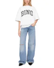 Anine Bing Jay Logo Sweatshirt