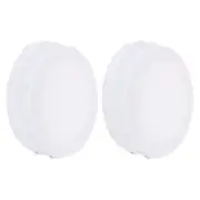 Painting Canvas Panels, 4 Pack 4x4 Inch Round Blank Art Board, White