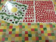 CREATIVE MEMORIES SPRING BUZZ ALBUM KIT PAPER STICKERS MINI ABC 123 STICKER