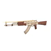 ROKR AK-47 Assault Rifle Gun Toy 3D Wooden Puzzle LQ901 Assault rifle