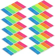 LALAFINA 10 Sets Self Adhesive Memo Pads Index Stickers for Office Supplies for Organizing Planning and Personalizing Work Smooth Writing Experience