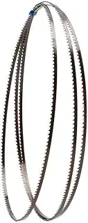 3Pcs 8" Band Saw Blades 1400mm * 3, 6.35, 9.5mm * 6/14Tpi. Woodworking Saw Blades 55" X (1/8", 1/4", 3/8") X 6, 14Tpi Cut Curve(3Pcs 3mmx14Tpi)