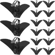 [LIFKOME] 20pcs Tie Clip Accessories for Men Tie Tacks in Metal Plastic for Suit Collar Parting Antislip