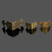 12PC Antique Décor Corner Edge Protector for Jewelry Gift Box Wooden Table Desk