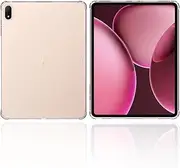 Clear Case for OnePlus Pad 2 Pro Android 15 Tablet 13.2 inch,WUNIKA Airbag Drop-Proof Design Thin Slim Lightweight Scratch Proof,Durable Protection Silicone Rubber TPU Cover (Clear).