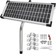 FM123 10 Watt Solar Panel Kit, Compatible with Mighty Mule Automatic Gate Openers