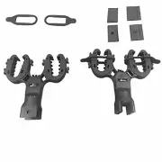 GTW Dual Gun Rack For Sportsmen | 360Degree Mounting | Universal Golf Cart Fit