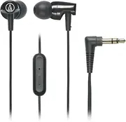 Audio Technica ATH-CLR100ISBK SonicFuel in-Ear Headphones with in-line Microphone & Control Black