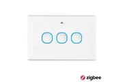 Mercator Ikuu SSW03GN-ZB | Smart Triple Light Switch 10A Requires Neutral | Zigbee