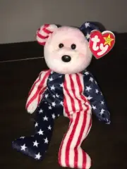 1999 Ty Beanie Baby Spangle RARE Mint Condition