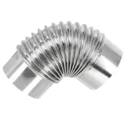 Stainless Steel Elbow Chimney Flue Extension Finishing Stove Pipe