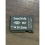 記憶卡SANDISK M2 512MB 轉卡 TRANSCEND SD記憶卡 4GB SD樣品卡