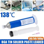 30g/50g/100g BGA Solder Paste Lead-free Low Temperature SMT Melt Melting Point