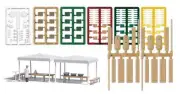 Busch 1830 HO/OO Gauge Catering Set & Cook Kit