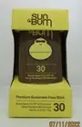 SUN BUM SUNSCREEN FACE STICK BROAD SPECTRUM SPF 30 0.45 FL OZ STICK 9/23 NEW