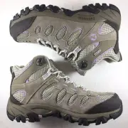 Merrell Women US 5 Ridgepass Mid Waterproof Hiking Boot Brindle/Seafog