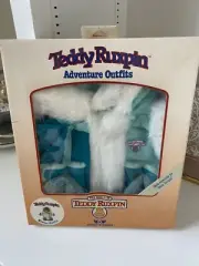 teddy ruxpin 1985 adventure winter teal outfit nib