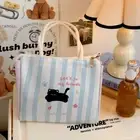 Insulated Handbag Cartoon Print Food Storage Bag Fashion Lunch Box