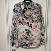 Peter alexander Size XL Humminbird Long Sleeve Pj Top