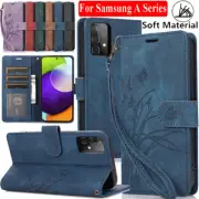For Samsung Galaxy A14 A04s A54 A34 A53 A13 Magnetic Wallet Leather Case Cover