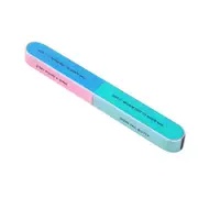 7 Way Professional Natural Nail File Straight Buffer Sanding Manicure Tools