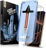 MAGIC JOHN 2 Pack for iPhone 16 Pro 6.3 inch Tempered Glass Screen Protector, Auto Dust-Elimination, Bubble Free, HD Clear, Easy Installation