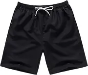 [Maiyifu-GJ] Mens Swimming Shorts Elastic Waist Quick-Drying Swim Trunks Board Shorts Casual Summer Athletic Workout Short Pant