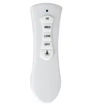 Lucci Fan Slimline Remote in White