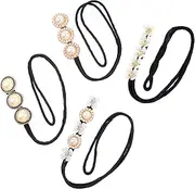 SHERCHPRY 4pcs Hair Accessories Hair Bun Maker Donut Bun Holder Long-lasting Easy to Use Stylish Set Random Style