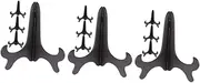 NUOBESTY Sets Model Display Case Small Display Stand Plate Rack Versatile for Photos Art Collectibles Suitable for Home Office Pcs