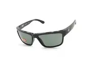 Spy Frazier Shiny Black/Happy Grey-Green Polarised Men's Sports Sunglasses