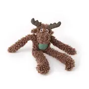 Mix Or Match 20 Plush Long Legs Moose Dog Toy Brown 43cm