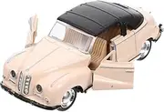 GARVALON Retro Model Car for Home Decor High Class Collectible Plaything with Fine Workmanship and Smooth Surface