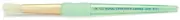 6 Pack Crafter's Choice White Bristle Standard Stencil Brush-1/2" Width R9111-1/