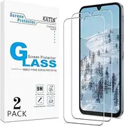 (2 Pack) KATIN Screen Protector for Samsung Galaxy A15 5G / Galaxy A25 5G 6.5 Inch Tempered Glass, Anti Scratch, Bubble Free